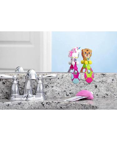 Farber Baby Toddler Toothbrushes Set  Infant Toothbrush 6 Pack with Compact  Soft Bristles and Easy Grip Handle Includes 2 Suction Cup Toothbrush Holders and Toothpaste Squeezer (Pink) 9 Pack - Pink - Buy Online on GoSupps.com