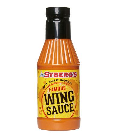 Syberg's 'Home of the Best Wings in St. Louis' | Famous Wing Sauce | 16 Fl Oz/473 ml 16 Fl Oz (Pack of 1)