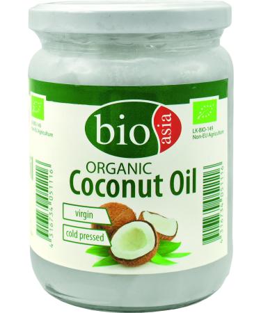 Bioasia organic coconut oil 6 x 500 g total 3000 g coconut oil 500g (pack of 6)