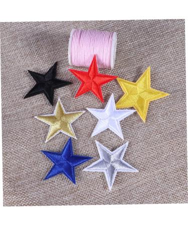 STOBOK 10pcs Mini Iron Backpack Dreses Stickers for Computers Star Patch The Iron Celebrity Accessories Silver medium - Buy Online on GoSupps.com