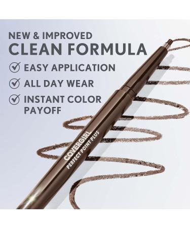 COVERGIRL Perfect Point Plus Eyeliner Pencil in Toffee - 0.008 oz (230mg) - Pack of 1 - Buy Online on GoSupps.com