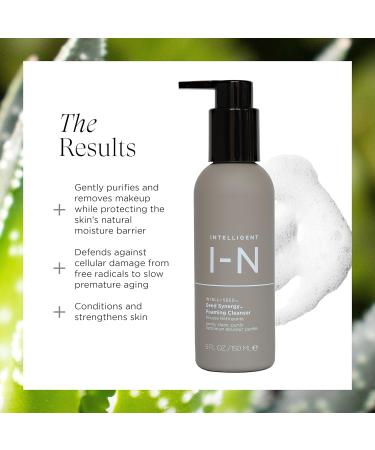 Intelligent Nutrients Seed Synergy Foaming Cleanser - Deep Cleaning & Hydrating Face Wash for All Skin Types | Vegan | 5 Oz - Buy Online on GoSupps.com