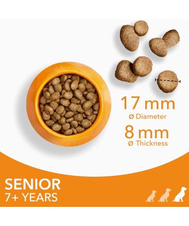 IAMS Complete Dry Dog Food for Senior 7+ Large Breeds with Chicken 12 kg Chicken 12 kg (Pack of 1) - Buy Online on GoSupps.com