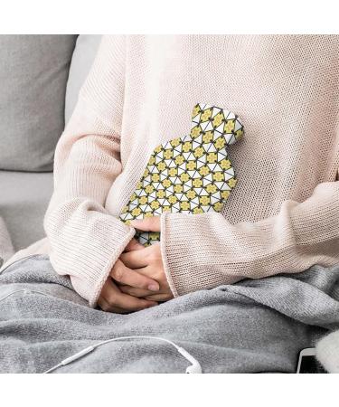 Colorful Kaleidoscope Hot Water Bottle with Plush Cover - Cozy Hand Warmer for Adults & Children | 26.5x15.3cm - Shop Internationally - Buy Online on GoSupps.com