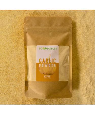 Sovegean Garlic Powder 3 52oz/100g-Raw Vegan Gluten Free Food Spices Garlic Granulates-Garlic Powder Seasoning for Cooking Sauces Baked Goods and More-100% Pure and Natural - Buy Online on GoSupps.com
