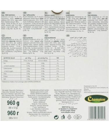 80 Individual Soya Milk Substitute Pods - Convenient Dairy-Free Options - Buy Online on GoSupps.com