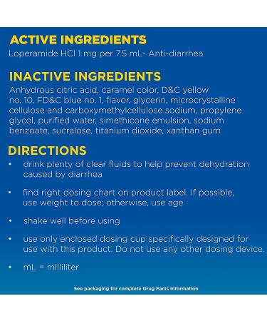 Imodium A-D Liquid Anti-Diarrheal Medicine - Mint Flavor - 8 fl. oz - Buy Online on GoSupps.com