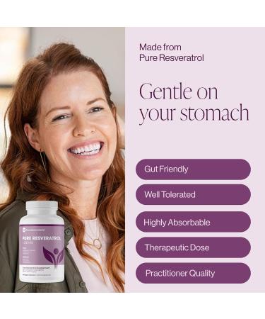 Pure Resveratrol Supplement - Extra Strength 600mg Trans-Resveratrol Per Serve - for Heart Cognitive Immune Health Support Purified & Bioavailable - 60 Vegan Caps - Buy Online on GoSupps.com