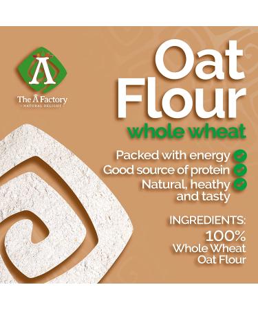 Organic Oat Flour 32oz (907g) - Gluten-Free, Natural, Vegan | Buy Online - Buy Online on GoSupps.com