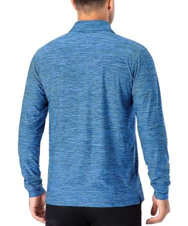 NAVISKIN Men's Polo Shirts | Quick Dry UPF 50 Golf Shirts | Navy, Large | Moisture Wicking, Long & Short Sleeve - Buy Online on GoSupps.com