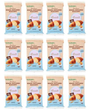 Bauli Bauli Cornetti Croissant Semplice Senza Succheri Aggiunti con Lievito Madre Croissant No added sugar with leaven Lot of 185 g each package contains 5 croissants of 37 g