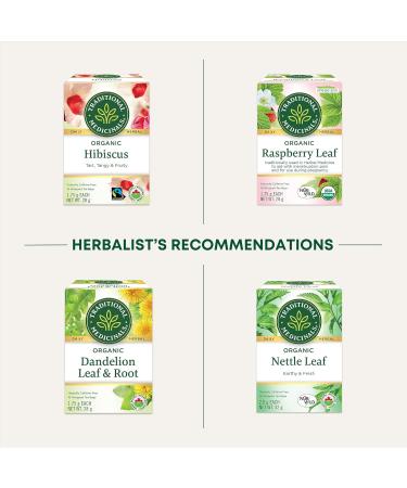 Traditional Medicinals - Organic Weightless Dandelion Hibiscus Herbal Tea (Pack of 6) - Relieves Temporary Water Retention - Fair Trade Ingredients - 96 Tea Bags Total 16 Count (Pack of 6) Weightless Dandelion Hibiscus Herbal Tea - Buy Online on GoSupps.com