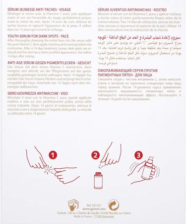 Guinot Anti-Dark Spot Serum + Vitamin C 0.8 Fl Oz - Buy Online on GoSupps.com