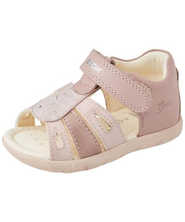 Geox Baby Girls' B Sandal Alul B 6 UK Lt Rose