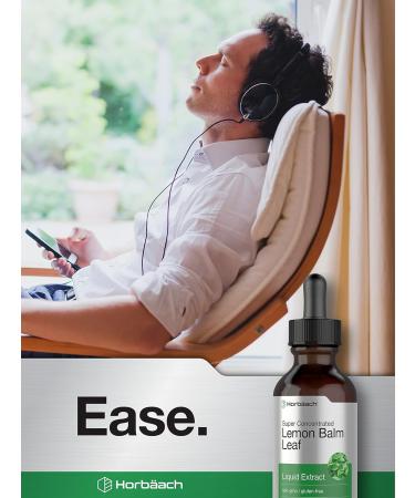 Horb ach Lemon Balm Tincture | 2 fl oz | Melissa Officinalis Leaf | Vegetarian Liquid Extract | Non-GMO Gluten Free Supplement - Buy Online on GoSupps.com