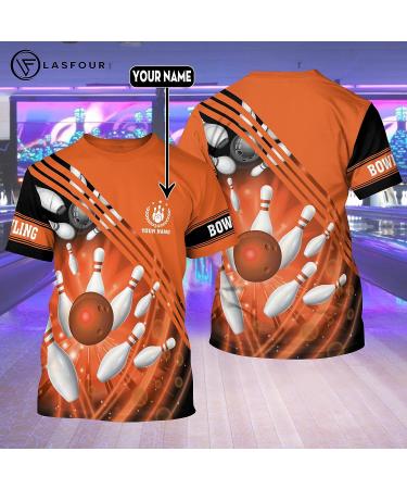 LASFOUR Custom 3D Bowling Shirts for Men & Women - Personalized Funny Team Shirts - Buy Online on GoSupps.com