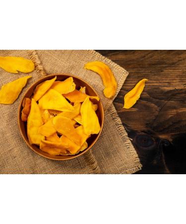Mynatura Organic mango slices dried fruit slices fruits mango fruit vitamins and minerals 1 x 1000 g - Buy Online on GoSupps.com