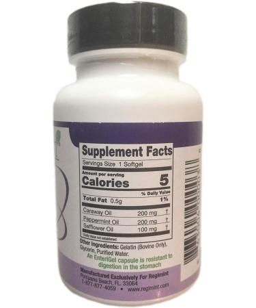 REGIMINT Peppermint Oil Plus Caraway Enteric-Coated Caps for IBS Relief - Buy Online on GoSupps.com