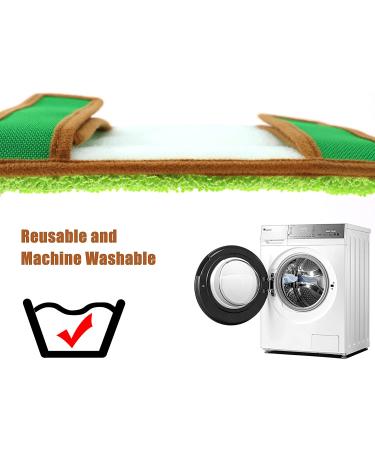 Microfiber Reusable Mop Pads for Swiffer Wet Jet - Machine Washable Refills for Hardwood Floors - 2-Pack Green - Buy Online on GoSupps.com