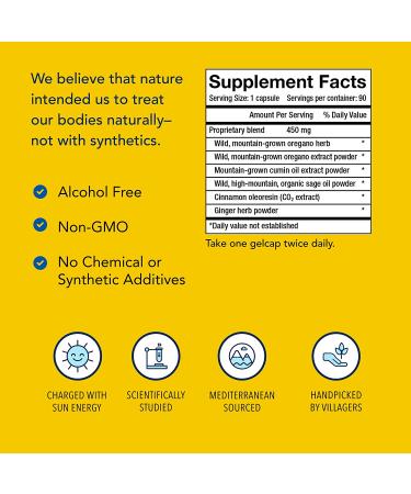 North American Herb & Spice OregaResp - 90 Veggie Capsules for Immune & Respiratory Health - Non-GMO, Safe for Kids & Pets - Buy Online on GoSupps.com