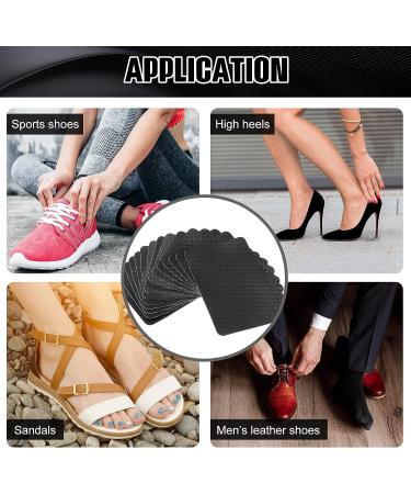 16 Pcs Large Shoe Sole Protectors - Self Adhesive Rubber Covers for Non Slip Grip and Noise Reduction on Men and Women Shoes Heels Boots - Buy Online on GoSupps.com
