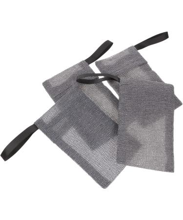 Baluue 8 Pcs Soap Soap for Soap Bars Bathing Soap Foam Pocket Grey Nylon Fiber - Buy Online on GoSupps.com