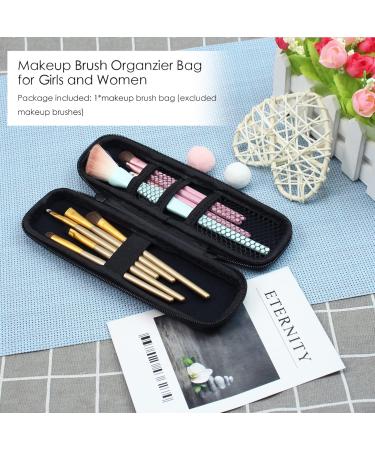 Make-up Brush Organizer Bag - Compact Holder for Makeup Brushes & Eyeshadow | Perfect for Small Cosmetics (20 x 6 x 3 cm) - Shop Internationally - Buy Online on GoSupps.com