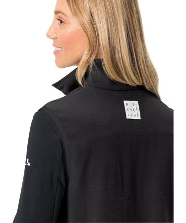 VAUDE Women's Rosemoor Fleece Vest Jacket 44 Black - Stylish & Eco-Friendly Layer for Outdoor Adventures - Buy Online on GoSupps.com