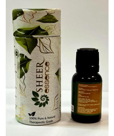 Ravintsara (Ho Leaf) Oil 15 ML - 100% Pure Natural Cinnamomum Camphora Essential Oil | Therapeutic Grade Undiluted & Uncut - International Shipping Available - Buy Online on GoSupps.com