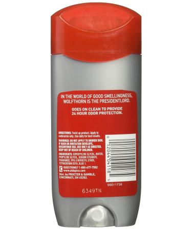 Buy Old Spice Wild Collection Wolfthorn Deodorant - 3.8 oz | Invisible Solid Men's Deodorant - International Shipping Available - Buy Online on GoSupps.com