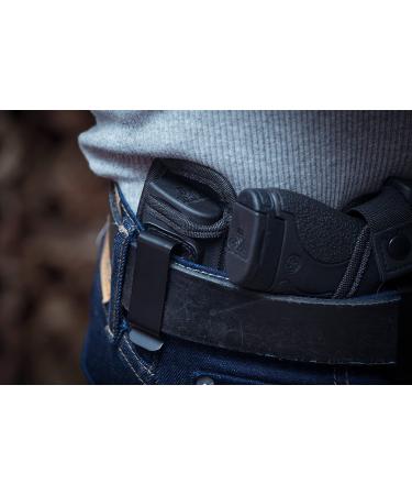 2-Pack Universal Magazine Holster IWB Clip | Fits Glock, Sig, S&W, 1911 | For 9mm .40 .45 Caliber | Fits Any 7 10 15 Round Clips | Gun Ammo Holster - Buy Online on GoSupps.com