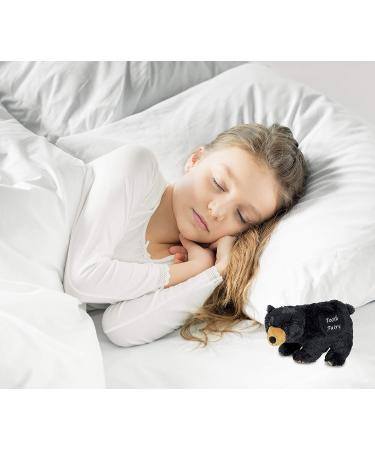 Maison Chic Griffin Black Bear Tooth Fairy | Adorable Plush Keepsake - Buy Online on GoSupps.com