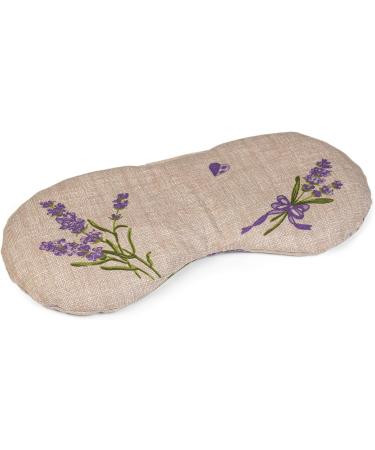 Relaxation Eye Pillow - Lavender & Linseed | Cooling & Warming for Yoga | Worry-Free Color - Buy Online on GoSupps.com