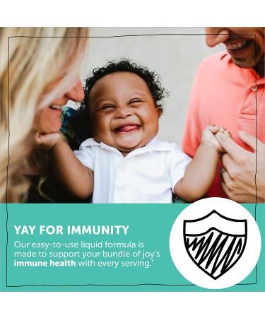 SmartyPants Baby Probiotic Liquid - Pediatrician-Tested Digestive & Immune Support (1.6 Billion CFU) - Buy Online on GoSupps.com