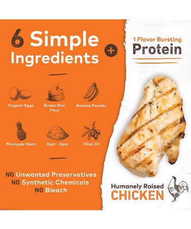 Earth Animal No-Hide Chicken Dog Chews - 6 Pack - Small Rawhide Alternative - Buy Online on GoSupps.com