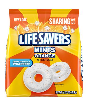 LIFE SAVERS Orange Mint Hard Candy, 14.5-Ounce (Pack of 2)