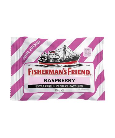 Fisherman's Friend Raspberry sugar free (24 x 25g) - Buy Online on GoSupps.com