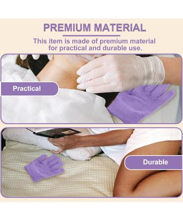 Lurrose 1 Pair Moisturizing Gloves Cosmetics Hand Gloves Exfoliating Spa Gloves Beauty Cleaning Mittens for Softening Dry Cracked Hand Skins Remove Dead Skin Purple Mittens Kids - Buy Online on GoSupps.com
