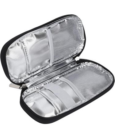 Diabetic Medication Cooler Case - Lightweight Multi-Layer Zipper Bag for Outdoor Use (Purple) - Buy Online on GoSupps.com