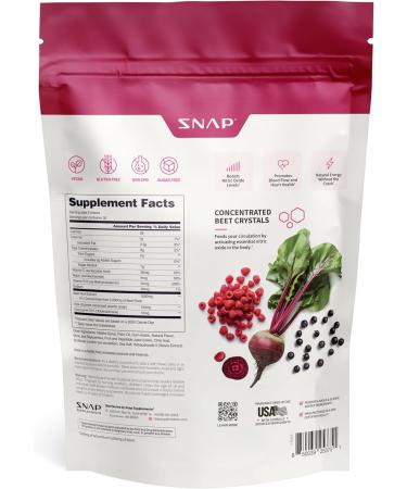 Snap Supplements Nitric Oxide Beet Root Soft Chews + L-Arginine Capsules Bundle 60 Sugar-Free Soft Chews + 60 Vegetarian Capsules - Buy Online on GoSupps.com