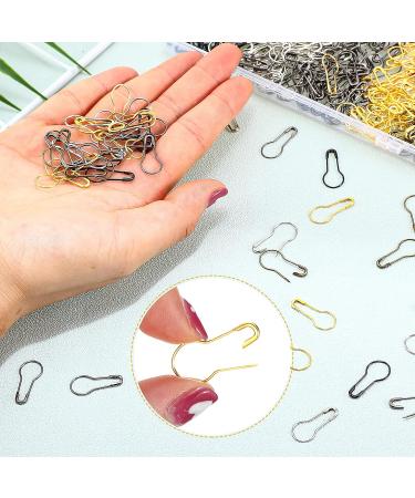 500 Metal Gourd Pin Safety Bulb Pins for Sewing Crafts - Silver, Black, Gold & Bronze - Buy Online on GoSupps.com