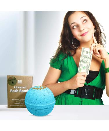 Bath Bombs Set with Cash Surprise Inside - Up to $100 Real Money - Natural & Organic - Made in USA - Buy Online on GoSupps.com