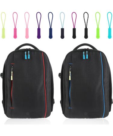 Comnico 56-Piece Zipper Puller Set - 28 Colors Nylon Replacement Zippers for Luggage Backpacks Handbags & More - Buy Online on GoSupps.com