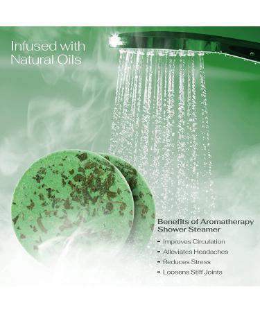 Natural Eucalyptus Spearmint Bath Set - 17 Pcs Home Spa Gift Basket with Mint Fragrance for Aromatherapy - Bath Oil, Shower Gel, Bubble Bath, Crystal, Steamer Tablet & More - Buy Online on GoSupps.com