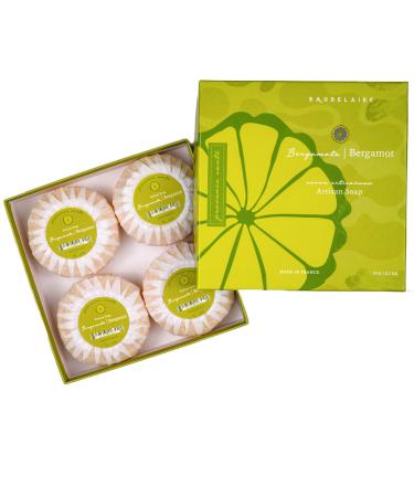 Provence Sante PS Gift Soap Bergamot 2.7oz 4 Bar Gift Box