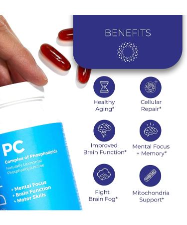 BodyBio PC Liposomal Phospholipid Complex - 100 Non-GMO Softgels for Optimal Health - Buy Online on GoSupps.com