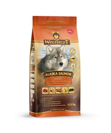 Wolfsblut Adult Dog Food Alaska Salmon - 12.5 kg (Pack of 1)
