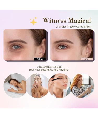 32 Pairs Pink Under Eye Patches - Rose Cooling Hydrating Masks for Dark Circles & Puffiness | Anti-Wrinkle Collagen Eye Pads - Travel Beauty Skincare - Buy Online on GoSupps.com