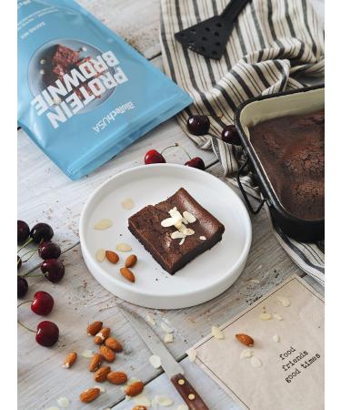 BioTechUSA Protein Brownie Protein Brownie Base Powder with Collagen and Whey Protein with Sweetener 600 g Chocolate - Buy Online on GoSupps.com