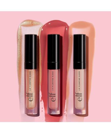 e.l.f. Lip Plumping Gloss - Hydrating Nourishing High-Shine Formula for Plumped, Volumized Lips with Cooling and Soothing Sensation - Champagne Glam Shimmer 0.09 Oz - Buy Online on GoSupps.com